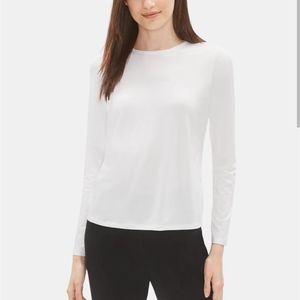 Eileen Fisher white top size XS